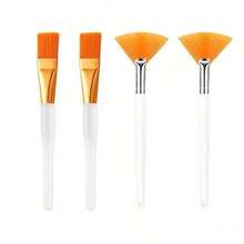 2/3/6/12/18pcs Beauty Therapist Supplies, Facial Care Spa Set - Mixing Bowls, Fan Brushes, Flat Head Masks Makeup Tools, Portable Travel Facial Care Kits, Available In Gold, Silver, Rose Gold - Multicolor - View 32