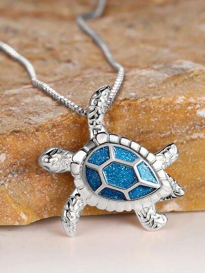 1 PC Teen Pretty Cubic Zirconia Necklace Pendant For Girls For Daily Decoration For Party Jewelry Birthday Gift