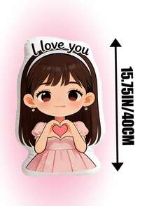 Customized Personalized Photo Pillows - Shaped Throw Pillows, Can Be Customized With Cute Or Funny Couple Photos, Double-Sided 3D Pillows, Perfect Gifts For Dad/Mom/Family/Her/Him/Girlfriend/Boyfriend, Couple Birthday Gifts | Valentine's Day Gifts | Wedding Gifts - Upload Picture Customization - View 5