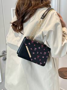 Cute, Elegant, Luxurious, Simple And Sophisticated High-End Women's Bag, 2026 Spring New Style Crossbody Bag - Black - View 12
