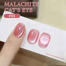 MIANEL 12ml 冬季冰晶系列玻璃珠猫眼凝胶指甲油，2026新款白色水晶石指甲油，UV灯美甲沙龙，情人节美甲用品 - 彩色 - 查看 13