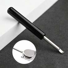 1pc Stainless Steel Watch Back Opener Tool - Heavy Duty Watch Repair Tool With Precision Lever And Pins, For Battery Replacement, Strap Removal, Back Cover Opening - Compatible With Analog/Digital Watches (No Assembly Required) - Watch Repair Tools - View 3