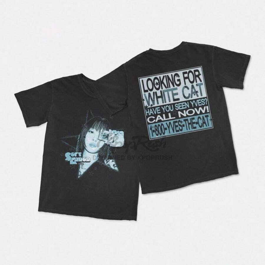 YVE S 'Have You Seen Yves_' Graphic T Shirt, LOO NA Orbit Tee Me Rch Gift, Artms Odd Eye Circle Yyxy To - màu đen - Xem 1