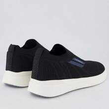 Journey Knit Black Sneakers - 黑色 - 查看 4