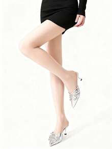 1 件装女士连裤袜 - 纯黑色，纯净性感，轻薄透气 - 彩色 - 查看 10