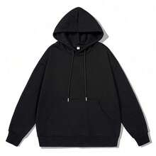 Mubberry Mens Hoodie Jacket Pullover With Pocket Sweatshirt Jacket Fashion - Black - View 4