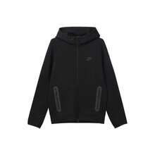 Chaqueta con capucha y cremallera Nike WINDRUNNER con estampado de logo - Negro - Ver 11