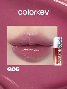 COLORKEY Light Chasing 精華唇膏，高顯色亮澤唇釉，不黏膩防暈染滋潤，淡化唇部細紋，甜美香氣，適合女性日常妝容 - G05 - 查看 11