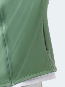 CAMEL CROWN Women's Cooling Sun Protection Clothing, Thin Summer Outdoor Ice Silk UV Protection Breathable Sun Protection Clothing - Agave Green - View 3