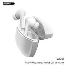 REMAX TWS-06 真無線藍牙耳機 外觀簡約 藍牙5.4 連接穩定 13mm大尺寸單元 音畫同步 低延遲 白色 - 白色 - 查看 5