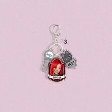 AES/PA Merchandise Keychain Pendant, Featuring Xiao Zha, Kim Min-Geun, Liu Zhi-Min, GISELLE, Ning Yizhuo, Shu Bao Keychain - Multicolor - View 9