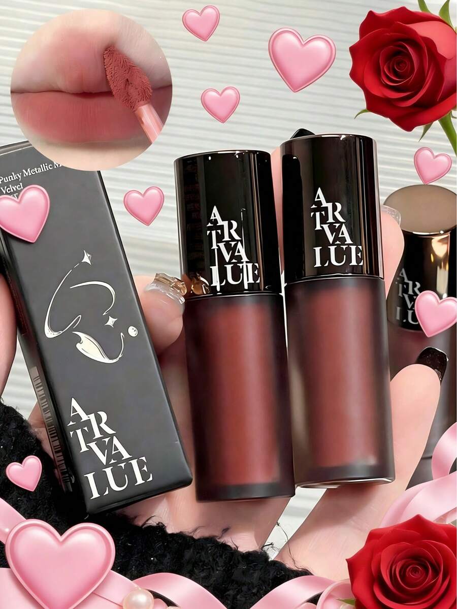Matte Liquid Lipstick - Long-Lasting Color, Suitable For Face Painting, Ideal For Women And Girls, Essential For Winter, Fashionable, Great For Birthday, Valentine's Day Gifts And Parties. Best Colors - Nhiều màu - Xem 1