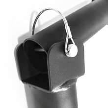 T型杆附件，1英寸和2英寸杠铃地雷架附件，地雷架手柄，家用健身器材 - 黑色 - 查看 12