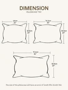 1件装优雅舒适奢华超柔软枕套，不含枕芯，刺绣饰边，超细纤维面料，抗皱防缩，是居家及高档酒店的理想之选，多种颜色可选，可机洗，通过Oeko-Tex认证，橙色 - 橘色 - 查看 3
