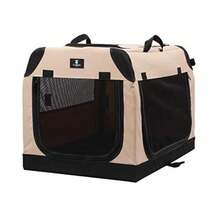 Foldable Soft Dog Crate 3-Door Pet Kennels For Dogs And Cats Sturdy Durable Pet Crate For TravelIndoorandOutdoor Use Multiple Sizes 24-Inch - 61L X 42W X 42H cm - View 8
