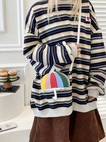 Small Umbrella-Shaped Bag, Versatile And Elegant, With A Touch Of Luxury And Sophistication. This Is A High-End Women's Bag For The 2026 Spring Season, Featuring A Crossbody Design. - White - View 5