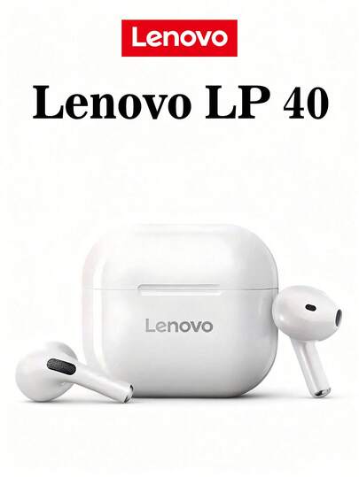  Lenovo Thinkplus LP40 Headphones Wireless Bluetooth 5.0 Sports Noise Cancelling Headphones Chinese Package