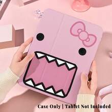 1pc Protective Cover With Pen Slot Multi-Angle Magnetic Stand Cover With Auto Sleep/Wake,Kawaii Tablet Case Compatible With Pro/Air/Compatible With Samsung Galaxy A9/S9/S7/S10+/Compatible With XIAOMI Pad/5/6/7 - Multicolor - View 3