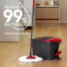System Easy Wring Spin Mop & Bucket With 3 Extra Refills - A - 查看 2