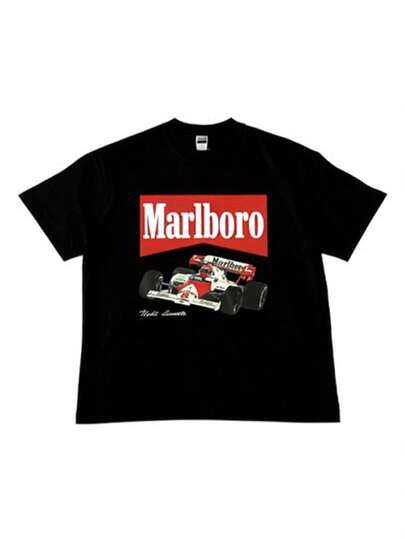 Vintage Märlboro Racing T-Shirt, Merch Graphic Tee, Unisex Tshirt