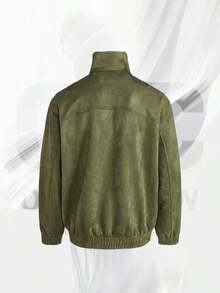 Adidas CTT Chinese Track Top 3.1 Gender Neutral Jacket (Asia Sizing) Olive-Back To School- Mother's Day Gifts-Father's Day Gift –KT3847 - 橄欖 - 查看 2