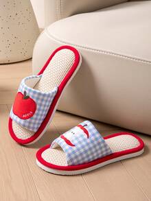 Blue Checkered Apple