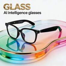 New Multi-Functional Audio Glasses, Featuring AI Smart Glasses That Support Real-Time Translation In 151 Languages, Are Equipped With A Built-In Microphone And Speaker, As Well As A 55mAh*2 Independent Battery. - Multicolor - View 11