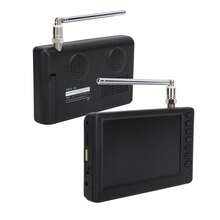 LEADSTAR 5 Inch Digital Television ATSC TV Portable Digital TV for Car Camping Kitchen - Tipo de Enchufe A USA (110-127V) - Ver 2