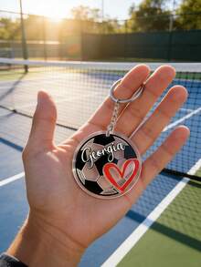 1pc Custom Engraved Keychain, Ideal For Daily Carry And Unique Personal Touch - Multicolor - View 5