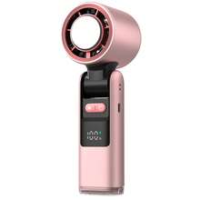 Portable Rechargeable Hand-Held Fan, 4000mAh Battery, 1-100 Adjustable Wind Speed, Beach Essential, Mini Cooling Hand Fan For Travel, Commute, Makeup, Office, Outdoor Activities, Summer, Gift - Multicolor - View 15