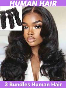 Human Hair Bundles 8A Brazilian Curly Virgin Kinky Human Hair Weave 3 Bundles (20 20 20 Inch,135g) Unprocessed Weft Extensions Natural Black 10-22 Inch - Natural Black - View 6