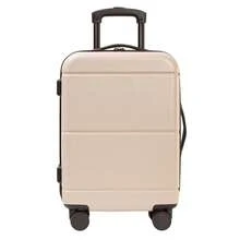 20‑Inch Hardside Carry‑On Luggage – ABS/PC Material, 360° Spinner Wheels, Compression Straps, 5‑Year Warranty - Rượu sâm banh - Xem 8