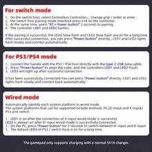D3 Wireless Bluetooth-Compatible Stretchable Gaming Controller For Mobile Phones Android IOS PC Gamepad Joystick Game Controller - màu đen - Xem 11