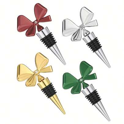 New Butterfly Red Wine Stopper Wedding Holiday Birthday Party Supplies Creative Wine Bottle Sealer Freshness Seal, Perfect For Thanksgiving