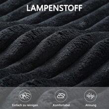 Fully Compressed And Frameless Sofa, Cloud Sofa Combining Several Elements, Modern Modular Sofa With Deep Seats, Upholstered Sofa For Living Room And Bedroom - Black - View 4
