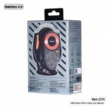 REMAX Magnetic Wireless Charging Car Mount With 360° Rotation, Air Vent/Dashboard/Windshield Compatible For IPhone 12-16 & MagSafe Devices - Black Car Magnetic Charger - View 3