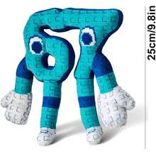 偷走腐烂大脑毛绒玩具，67英寸毛绒玩偶，偷走腐烂大脑毛绒玩偶，可爱的意大利Tralalero鲨鱼毛绒玩偶，趣味毛绒玩具礼物，适合粉丝，完美柔软的毛绒玩偶，适合装饰和收藏 - 彩色 - 查看 2