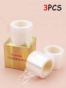 3/1pc Professional Protective Film Suitable For Tattoo, Eyebrow Embroidery, Lip Whitening And Eyelash Removal. Easy To Use And Remove. - Multicolor - View 7