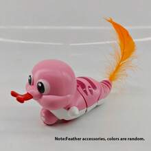 羽毛扭蛇玩具 - 采用羽毛设计，吸引猫咪追逐互动 - 随机运动模式满足宠物天生的狩猎本能 - 终极宠物自娱自乐玩具！互动玩具，让宠物乐在其中。 - 彩色 - 查看 14