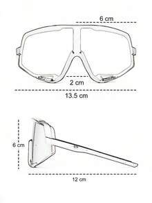 Kids' Sports Sunglasses With Multi-Colored Lenses For Sun Protection - Blue - View 4