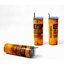 TendenciaTermo Personalizado 750ml Cat Aceite Oxido Mecanico RegaloCalidad premium - Blanco - Ver 4