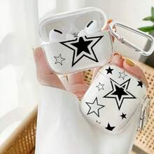 Black Star Design Protective Case Compatible With Apple , Anti-Scratch And Drop Protection Cover - Clear - View 5