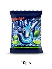 Jack Hoff管道疏通粉，可溶解堵塞厨房水槽和浴室排水管的毛发、皂垢和油脂。 - 粉狀 - 查看 13