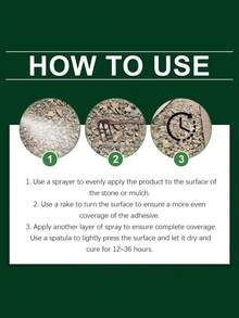 jakehoe Pebble Adhesive, Landscape Pebble Binder, Outdoor Crushed Stone Fixing Glue, Multi-Purpose Adhesive - A - View 9