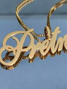 Sparkling Crystal Name Necklace, Personalized Necklace, Text Name Necklace, Themed Jewelry, Gift For Her, Bridesmaid Gift, Customizable Name, Minimalist Daily Style, Includes Gift Box, Valentine's Day Gift, Birthday Gift, Mother's Day Gift - Full Diamond Necklace - View 15