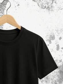 Unisex Christian T-Shirt Lost Sheep #100 Fun Biblical Print Premium Black - Black - View 3