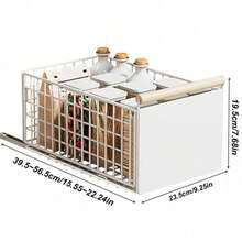 1pcs Pull Out Cabinet Organizer Slide Out Drawer Storage Shelves Extendable Kitchen - White - View 4