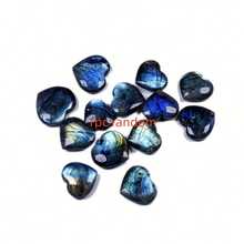 Natural Elongated Stone Hand Carved And Polished Heart-Shaped Craft Crystal Stone, Unique Luster, Suitable For Home Decoration - Multicolor - View 11