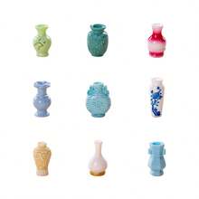 10 món đồ chơi thu nhỏ cho nhà búp bê, bình hoa trang trí cổ điển, đồ nội thất nhà búp bê, phụ kiện nội thất mini tự làm sáng tạo, vật dụng mini để trang trí cảnh quan nhà búp bê, trang trí xe hơi, trang trí bàn làm việc, đồ trang trí mini, trang trí bàn làm việc, trang trí nhà búp bê, trang trí xe hơi, đạo cụ chụp ảnh, quà tặng ngày lễ, quà tặng ngày Valentine, quà tặng lễ Phục sinh (Màu sắc và kiểu dáng ngẫu nhiên) - Nhiều màu - Xem 5