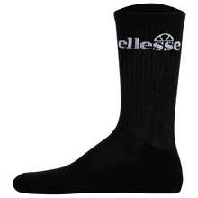 Chaussettes de sport unisexes Ellesse, 7 paires – Chaussettes de sport Trego, mi-mollet, tennis, bords-côtes, logo - Multicolore - Voir 5